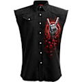 Miniatyrbild 1 av 3: Spiral Direct Unisex Vuxen Tomb Of Rock Stone Wash Ärmlös S Black 4XL