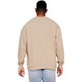 Miniatyrbild 2 av 3: Casual Classics Herr Ringspun Bomull Oversized Sweatshirt XXL S Sand XXL