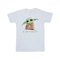 Miniatyrbild 1 av 3: Star Wars Pojkar The Mandalorian Grogu Snacks Meme T-Shirt 9-11 år White 9-11 Years