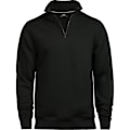 Miniatyrbild 1 av 3: Tee Jay Unisex Vuxen Halv Blixtlås Sweatshirt XL Svart Black XL