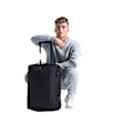 Miniatyrbild 2 av 2: Bagbase Escape Hardshell 2-hjulig kabinväska One Size Svart Black One Size