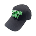 Miniatyrbild 1 av 4: Green Day Unisex Vuxen Droppande Logotyp Baseballkeps One Size Svart Black/Green One Size