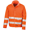 Miniatyrbild 1 av 2: SAFE-GUARD by Result Unisex Vuxen Hi-Vis Mjuk Skaljacka XXL Fluorescent Orange XXL