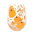 Miniatyrbild 1 av 3: Something Different Autumn Days Tryckt Stjälklöst Glas One Size T Transparent/Orange One Size