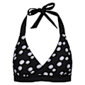 Miniatyrbild 1 av 6: Regatta Dam/Kvinnor Flavia Polka Dot Bikini Top 14 UK Svart/Vit Black/White 14 UK
