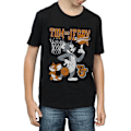 Miniatyrbild 6 av 6: Tom och Jerry Boys Absolute Cult Basketboll T-shirt 12-13 år Black 12-13 Years