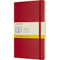 Miniatyrbild 1 av 3: Moleskine Classic L Mjukt Omslag Rutigt Anteckningsblock One Size Scarle Scarlet Red One Size