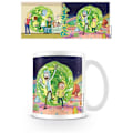 Miniatyrbild 3 av 5: Rick And Morty Portal Mug En Storlek Vit/Grön White/Green One Size