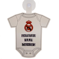 Miniatyrbild 2 av 2: Real Madrid CF Baby On Board Skylt En Storlek Vit/Svart White/Black One Size