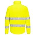 Miniatyrbild 2 av 2: Portwest Herr PW2 Fleece Hög Synlighet Jacka M Gul/Svart Yellow/Black M