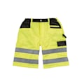 Miniatyrbild 1 av 2: SAFE-GUARD by Result Herr Hi-Vis Cargo Shorts M Fluorescerande Gul Fluorescent Yellow M