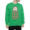 Miniatyrbild 3 av 5: National Lampoon's Christmas Vacation Herr Jelly Club Sweatshirt Irish Green XL