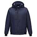 Miniatyrbild 1 av 2: Portwest Unisex Vuxen WX2 Eco Hooded Isolerad 2-Lagers Soft Shell Dark Navy 6XL