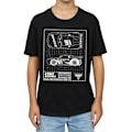Miniatyrbild 3 av 5: Disney Boys Cars Cruz Ramirez Blueprint T-shirt 12-13 år Bla Black 12-13 Years