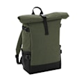 Miniatyrbild 1 av 2: Bagbase Block Roll Top Ryggsäck One Size Olive/Black Olive/Black One Size