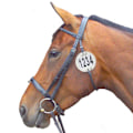 Miniatyrbild 1 av 2: Equidisc 4 Siffror Hästtränsnummer One Size Vit/Svart White/Black One Size