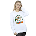 Miniatyrbild 2 av 3: Netflix Dam/Kvinnor Stranger Things Hawkins Arch Tiger Sweatshirt White XL