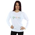Miniatyrbild 2 av 3: Disney Princess Damkläder/Dam Colour Logo Sweatshirt XL Vit White XL