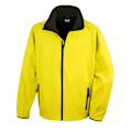 Miniatyrbild 1 av 2: Result Core Mens Printable Soft Shell Jacket 4XL Gul/Svart Yellow/Black 4XL