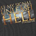 Miniatyrbild 3 av 5: Gladiator Unisex Vuxen Unleash Hell T-Shirt M Kolgrå Charcoal M