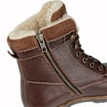Miniatyrbild 2 av 2: Woodland Dam/Dam Läder Country Boots 6 UK Mörkbrun Dark Brown 6 UK