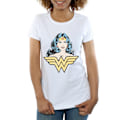 Miniatyrbild 5 av 6: Wonder Woman Dam/Kvinnor Gaze Bomull T-shirt L Vit White L
