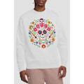 Miniatyrbild 4 av 4: Coco Unisex Vuxen Day Of The Dead Ernesto Miguel Hector Patch S White L