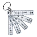 Miniatyrbild 2 av 3: XD Collection Vikbar Linjal One Size Vit White One Size