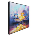 Miniatyrbild 2 av 2: Scott Naismith Aerial Flow Canvastavla 85cm x 85cm Flerfärgad Multicoloured 85cm x 85cm