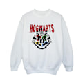 Miniatyrbild 1 av 4: Harry Potter Pojkar Hogwarts Emblem Sweatshirt 3-4 År Vit White 3-4 Years