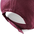 Miniatyrbild 5 av 5: Beechfield Plain Unisex Junior Original 5 Panel Baseball Cap On Burgundy One Size