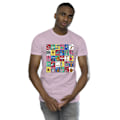 Miniatyrbild 2 av 3: Tom And Jerry Herr Grid Squares T-Shirt L Baby Pink Baby Pink L