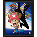 Miniatyrbild 2 av 2: One Piece Assault 3D Inramad Bild 25cm x 20cm Flerfärgad Multicoloured 25cm x 20cm
