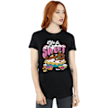 Miniatyrbild 1 av 2: Scooby Doo Dam/Damer Livet Är Sött Bomull Boyfriend T-Shirt Black L