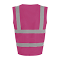 Miniatyrbild 2 av 2: PRO RTX Unisex Vuxen Sleeveless Hi-Vis Väst 3XL Hallon Raspberry 3XL