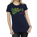 Miniatyrbild 3 av 5: National Lampoon's Christmas Vacation Dam/Damer Ekorre Träd Bomull T-shirt M Marinblå Navy Blue M