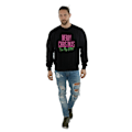 Miniatyrbild 4 av 5: National Lampoon's Christmas Vacation Herr Kiss My Ass Sweatshirt Black XL