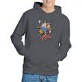 Miniatyrbild 5 av 5: Mighty Mouse Herr Break Through Hoodie XL Kolgrå Charcoal XL