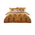Miniatyrbild 1 av 2: Furn Tibetansk Tiger Påslakan Set Superking Senapsgul Mustard Yellow Superking