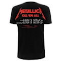 Miniatyrbild 2 av 2: Metallica Unisex Adult Kill Em All Tracks T-Shirt XL Svart Black XL