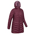 Miniatyrbild 4 av 5: Mountain Warehouse Dam/Damer Florence Lång Vadderad Jacka 8 Burgundy 8 UK