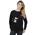Miniatyrbild 3 av 4: Winnie the Pooh Dam/Damer Ballongtröja XL Svart Black XL