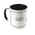 Miniatyrbild 2 av 3: Game Of Thrones Stark Mug En Storlek Vit/Svart White/Black One Size