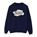 Miniatyrbild 1 av 3: Disney Herr Mickey Mouse Swirl Logo Sweatshirt L Marinblå Navy Blue L