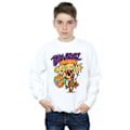 Miniatyrbild 3 av 3: Scooby Doo Boys Pizza Ghost Sweatshirt 7-8 År Vit White 7-8 Years