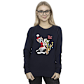 Miniatyrbild 2 av 4: Tom & Jerry Dam/Damjul Jul Ren Sweatshirt 4XL Marinblå Navy Blue 4XL