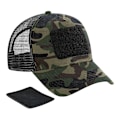 Miniatyrbild 2 av 3: Beechfield Patch Snapback Trucker Cap One Size Jungle Camo Jungle Camo One Size