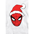 Miniatyrbild 3 av 4: Spider-Man Unisex Vuxen Tomteluva Sweatshirt XXL Vit White XXL
