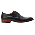 Miniatyrbild 4 av 6: Base London Gambino Excel Läder Oxfords Herr 15 UK Svart Black 15 UK