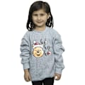 Miniatyrbild 2 av 3: Disney Girls Winnie The Pooh Ho Ho Ho Baubles Sweatshirt 5-6 år Sports Grey 5-6 Years